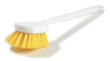 Kitchen utility brush w/ long handle