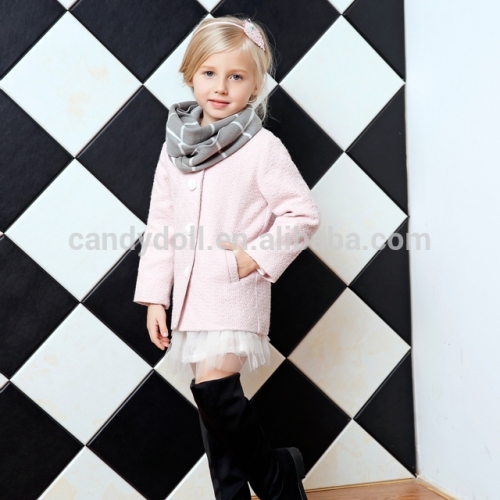 Children clothing winter for baby girls coat 100% cotton girl coat