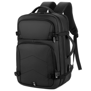 Water Resistant 15.6" Laptop Backpacks with USB Charging Port Large Business Weekender Luggage Backpack for Men Women