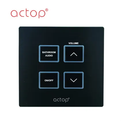 Switch wall panel with the hotel