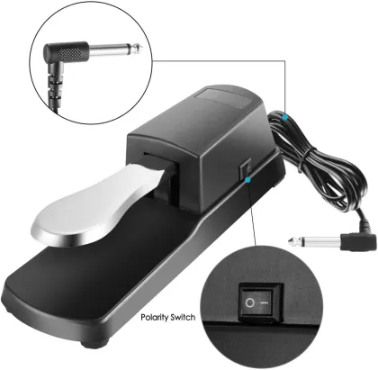 Professional M-Audio SP-2 Sustain Pedal for Enhanced Piano Playing Experience