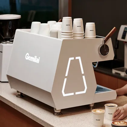 Commercial Dual Boiler Coffee Maker - Gemilai G3111 Espresso Machine