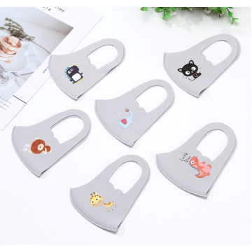 Breathable reusable space ice silk masks for children