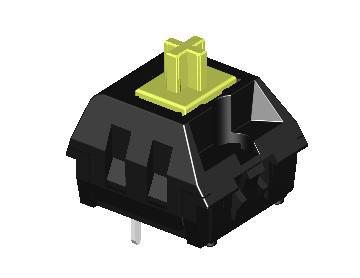 ManufactureMechanicalKeyboardSwitchYELLOWshaft50Millioncycles50gf