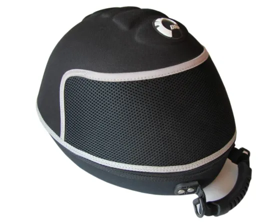 Protective bicycle helmet cover bag, hard eva helmet carrying case with handle made in china