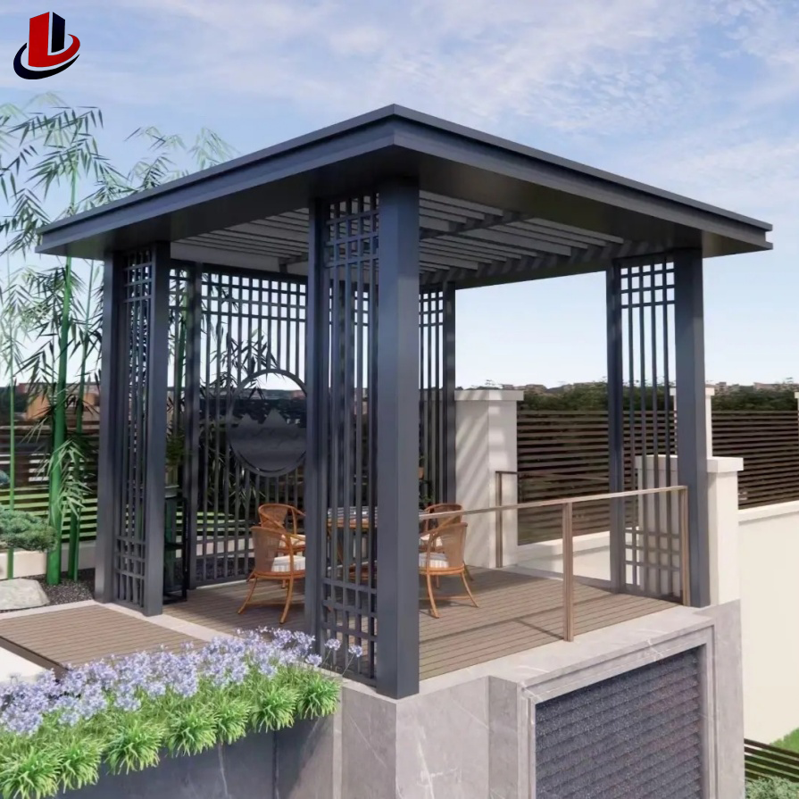 Cameră solară din sticlă din aluminiu pentru extinderea balconului