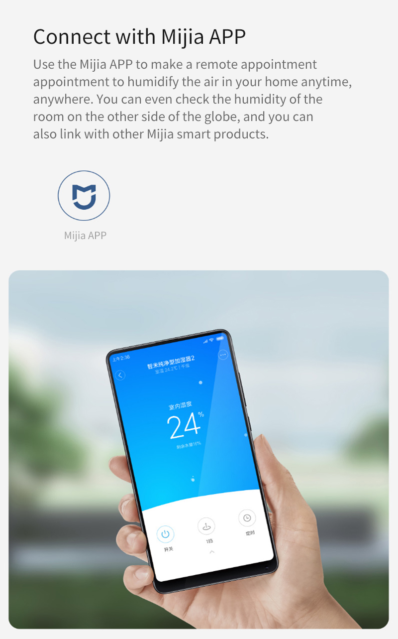 Smartmi hotsell humidifier app