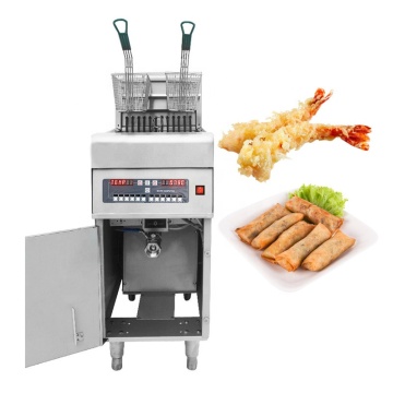 Gas Mobile Commercial 4 Burner Chip Fryer Deep Fryer