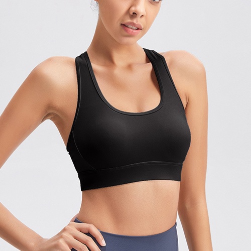 soutien-gorge de sport rembourré femme fitness