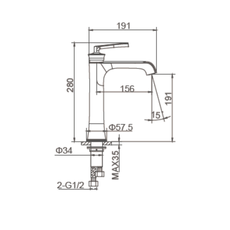 Basin Mixer Faucets Png