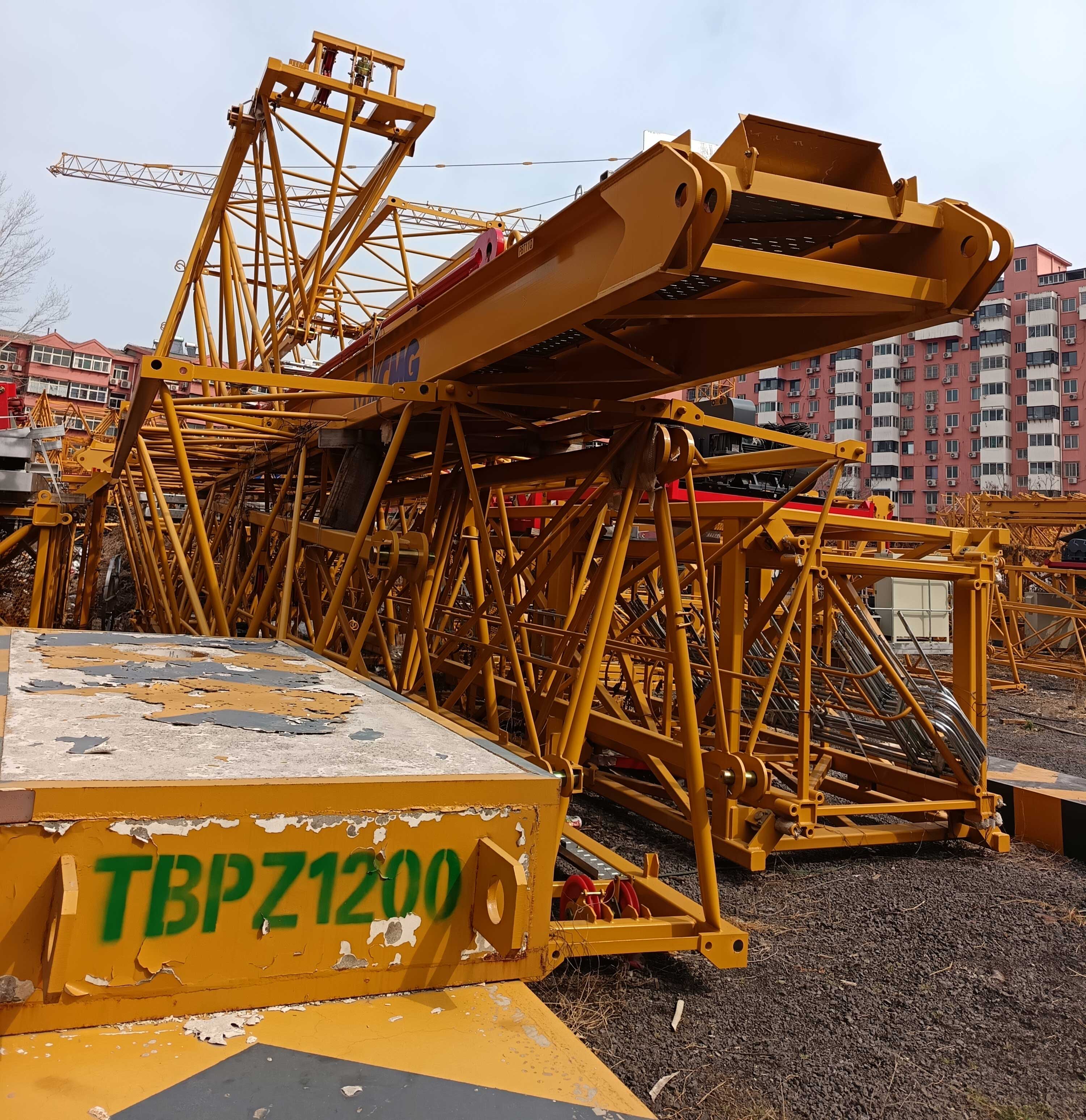 xcmg-used-crane-metal-base-anchor xcmg-used-crane-metal-base-anchor