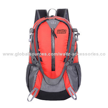 Hiking Backpack with Comfortable Backing and Straps, Made of Waterproof Ripstop, Various Colors