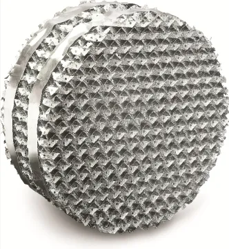 Phosphor Bronze Distillation Column Structured Packing Wire Mesh