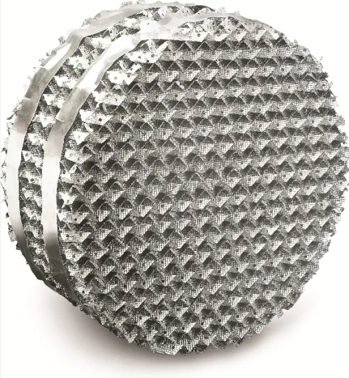 Phosphor Bronze Distillation Column Structured Packing Wire Mesh