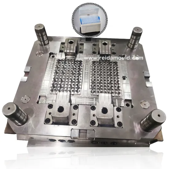 Custom High Precision Disposable Laboratory Pipette Tips and Boxes Mold
