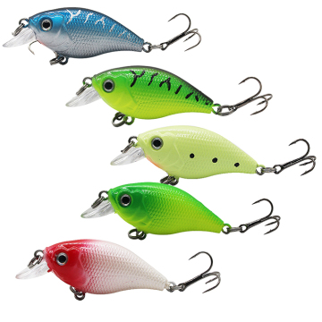 ABS พลาสติก 57 มม. 7G Topwater ลอยเทราต์เบสข้อเหวี่ยงข้อเหวี่ยงข้อเหวี่ยงโดยผู้ผลิต
