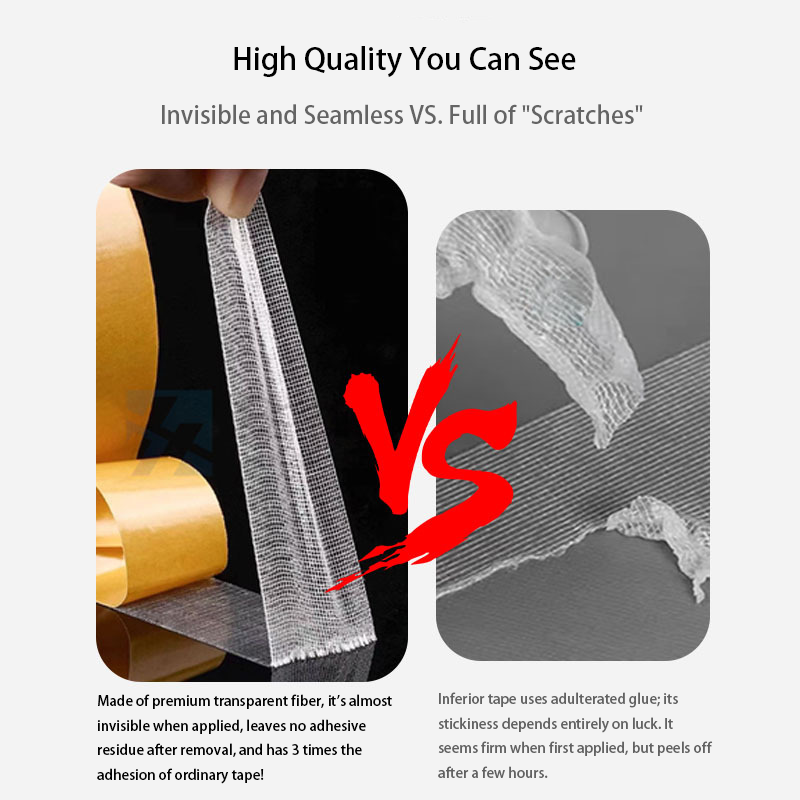 mesh grid double sided tape