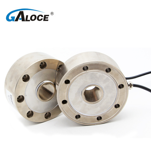 Industrial weighing donut compression spoke type load cell