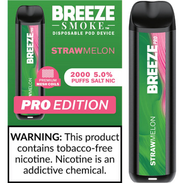 POD de logotipo personalizado Breeze Pro 2000puff