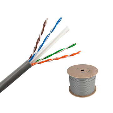 Câble UTP Cat5 / Cat5e - 305m, RG45, RJ45, 23AWG, CPR AT5, extérieur, et plus encore