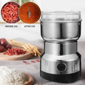 Electric Coffee Grinder with Chopper Blades