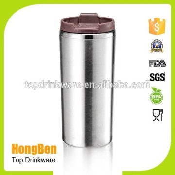 Insulated double wall stainless steel starbuck coffee tumbler mug with keeping coffee hot