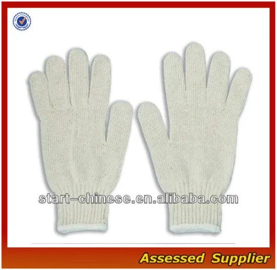 CXK-125 Newly Cotton Gloves and String-Knit Gloves/cotton knitted working gloves/working cotton gloves/industrial cotton gloves