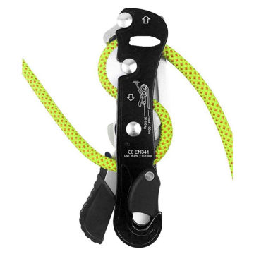 7075 Rem Aluminium Outdoor Descender untuk memanjat dan penyelamatan