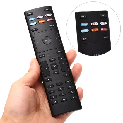 XRT136 IR Remote Control for Vizio Smart TV Models D24f-F1, D32f-F1, D43f-F1, D50f-F1, P75-E1