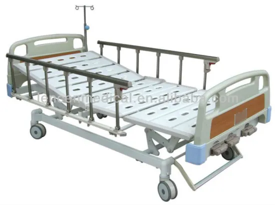 Three Function Hospital Bed with three cranks