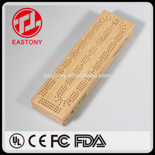 EASTONY Tradicional jogo de tabuleiro de três pessoas para Cribbage