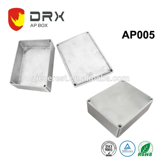 Sturdy aluminium pedal enclosure box