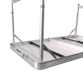 Mesa Alumino Plegable Camping Al Aire Libre Con Silla