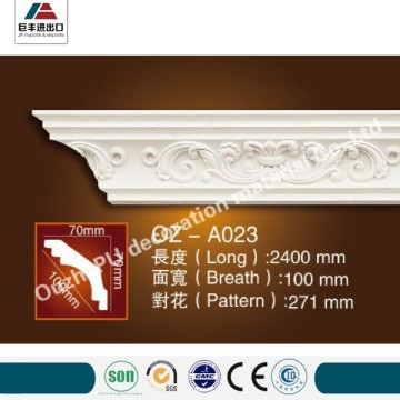 Hall decor material/PU decoration line