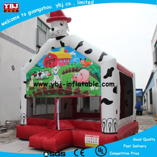 YBJ indoor inflatable trampoline/giant inflatable bouncer/bouncy castles