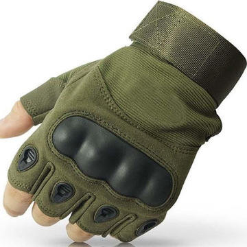 Shock-Resistant Winter Half-Finger Gloves for Outdoor Activities and EDC