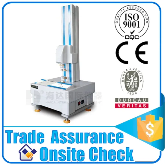 Computer Control Single Column Adhesive Tape Strength Durability Testing Machine