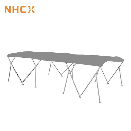 NHCX New Design 18' Long Double Bimini Tops Pontoon Boat