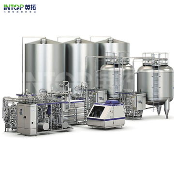 Sistema automático de tanques de limpieza CIP para la cervecería y las industrias de jugo de leche
