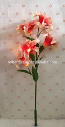 decorations flower light lily