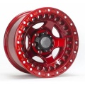 Candy Red 4x4 Offroad Hubs