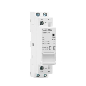CE & CB Certified GYHC 2P 63A 110V/220V AC Coil Contactors with 2NO Contacts - Electrical Magnetic Switches