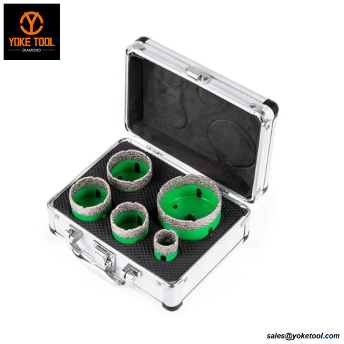 Vacuum Brazed Stone Core bit 6-150mm M14 40mm Panjang kerja