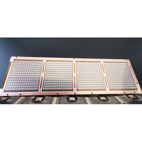 Metalletsning 0,125 mm ic blyram för halvledare