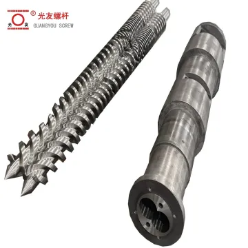 ISO Certified 38 CRMoal Nitriding Twin Screw at Barrel para sa PVC Production