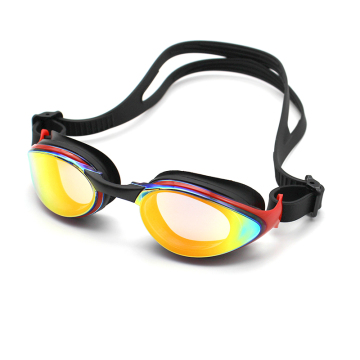 Fashionable Sport Swimming Goggles with UV Protection, Anti-Fog, and Silicone for Men and Women