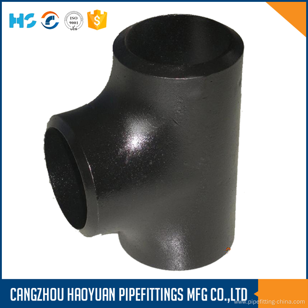 Carbon Steel Reducing Tee Pipe Fitting