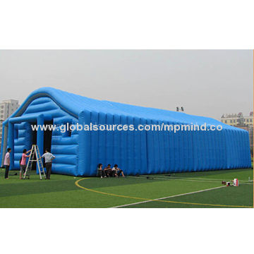 Outdoor Playground Inflatable Tent, Made of PVC Fabric