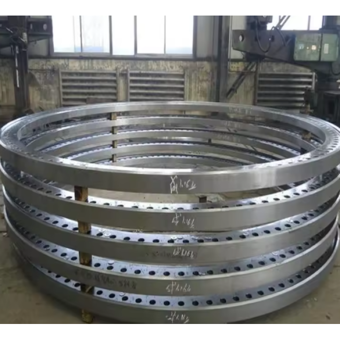 Anneau rond en acier allié forgé avec précision OEM forgé