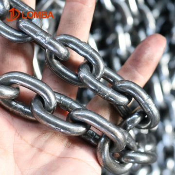 G80 Blackened Galvanized Lifting Hoist Chain Alloy Steel Welded Sling 6mm